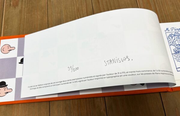 Monsieur Pinpon Édition Limitée et dédicacée à 200 exemplaires – Image 3